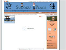 Tablet Screenshot of it.sudoku-place.com